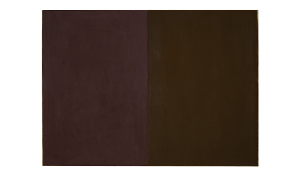 Erz und Erde, 2015, Pigmente auf Lwd, 130x180 | minerale e terra, pigmenti su tela, 130x180